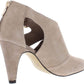 Bella Vita Women's Nicolina Leather Closed Toe Ankle Strap Classic Pumps  Almod Size 7.5 W