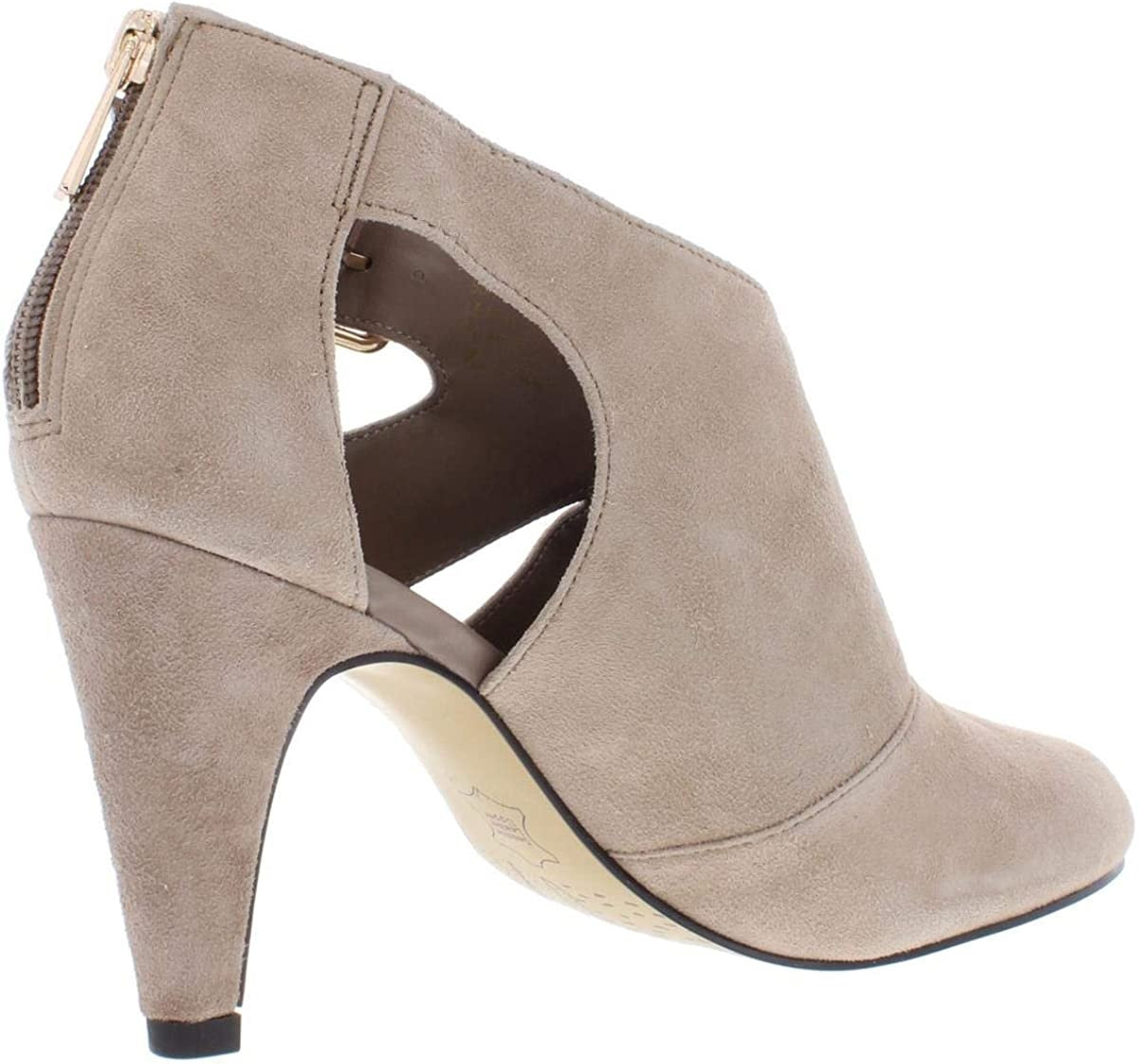 Bella Vita Women's Nicolina Leather Closed Toe Ankle Strap Classic Pumps  Almod Size 7.5 W