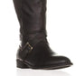 Thalia Sodi Women's Vada Round Toe Knee High Riding Boots Black Size 7.5 W-WC