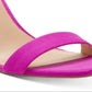 INC International Concepts Women's Lexini Microsuede Ankle Strap Dress Sandals Purple Size 9 Medium