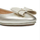 Bandolino Women's Faudoa Bow Flat Gold Size 5 M