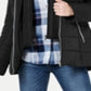 Maralyn Me Women's Faux Puffer Coat Black Size Large