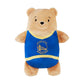 Cubcoats Boy's Preschool Golden State Warriors 2-in-1 Transforming Full-Zip Hoodie & Soft Plushie Royal Size 2