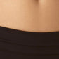 Anne Cole Women's High Waist Bikini Bottoms Black Size Medium