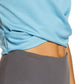 Nike Women's Dry Crop Twist Training Top Blue Size Small