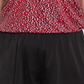 Swim Solutions Women's Printed Stretch Tummy Control Full Bust Support Adjustable Strappy Baby Spice One Piece Swimsuit Red Size 20W
