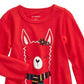 First Impressions Toddler Girl's Llama Print Cotton T-Shirt Red Size 4T