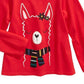 First Impressions Toddler Girl's Llama Print Cotton T-Shirt Red Size 4T
