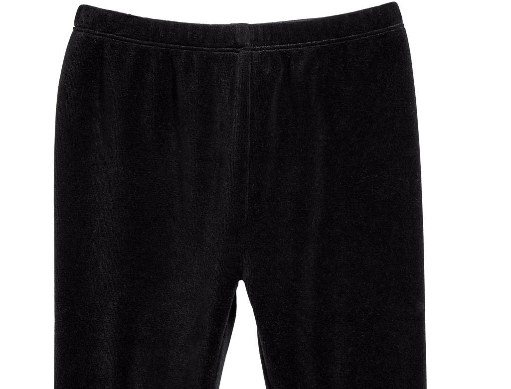 First Impressions Toddler Girl's Velour Leggings Black Size 4T