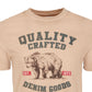Levi's Men's Dacus Graphic T-Shirt -Brown Size X-Large