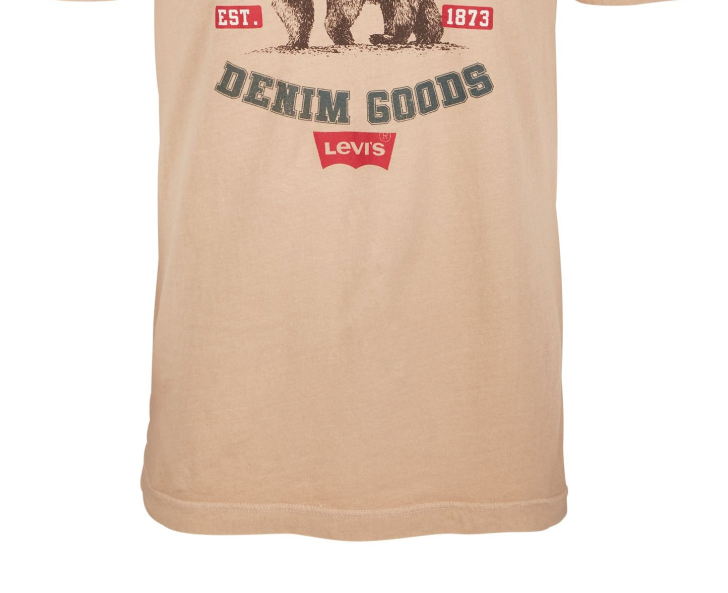Levi's Men's Dacus Graphic T-Shirt -Brown Size X-Large