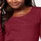Karen Scott Women's Cotton Scoop Neck Top Red Size X-Large