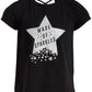 Ideology Girl's Graphic Print Cross Back T-Shirt Various Black Size 2T