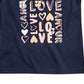 Epic Threads Little Girl's Love T-Shirt - Peacoat Blue Size 6