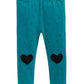 First Impressions Baby Girl's Printed Hearts Leggings Green Size 24MOS