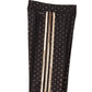 Adidas Girl's Metallic Dot Tights Black Size Medium