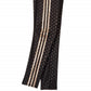 Adidas Girl's Metallic Dot Tights Black Size Medium