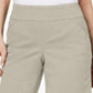 Style & Co Women's Pull on Comfort Fit Bermuda Shorts Brown Size Petite M