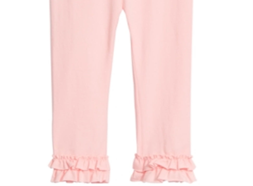 First Impressions Baby Girl's Ruffle Hem Leggings Pink Size 18MOS