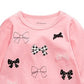 First Impressions Baby Girl's Bow Top Pink Size 3-6MOS