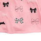 First Impressions Baby Girl's Bow Top Pink Size 3-6MOS