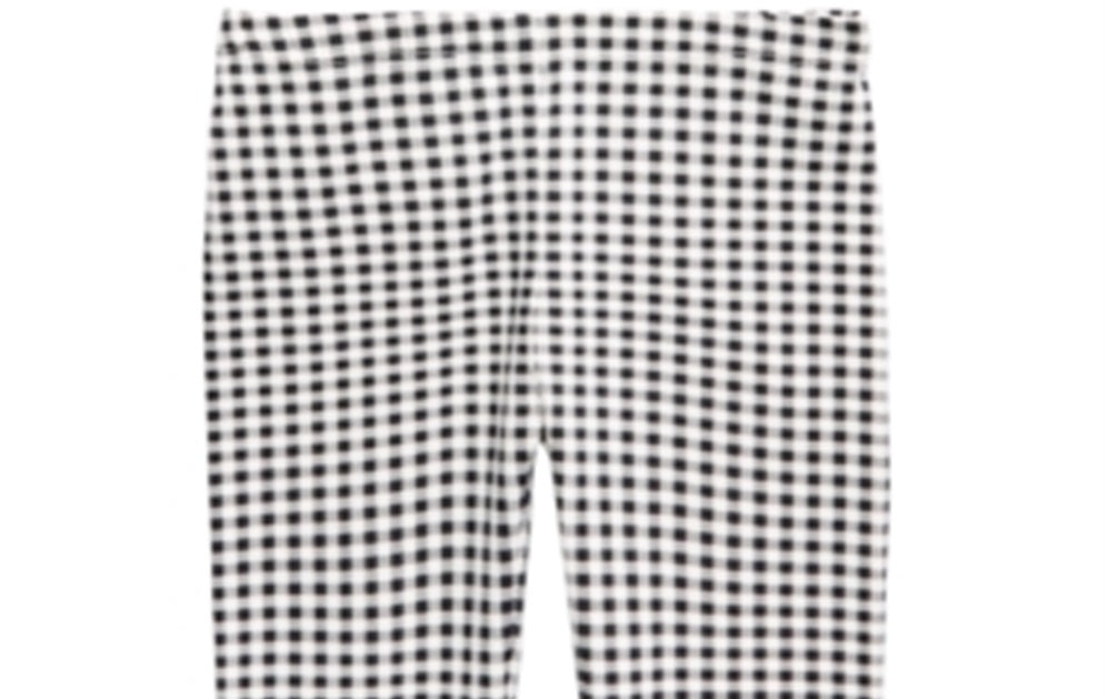 First Impressions Baby Girl's Gingham Bow Leggings White Size 3-6MOS