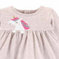 Carter's Baby Girl's Long Sleeve Babydoll Dress Pink Size 24MOS