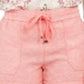 TLC Stores, LLC Women's Linen Shorts White- Size Large