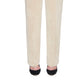 Alfred Dunner Women's Corduroy Elastic Waist Pants Brown Size 16X4.5