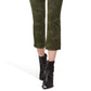Sanctuary Women's Camo Connector Kick Crop Jeans Green Size 29/8