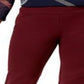 Charter Club Women's Cambridge Slim Leg Tummy Slimming Leggings Maroon Size 16P