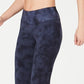 Ideology Women's Tie Dyed Leggings Blue Size XXL