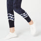 Ideology Women's Tie Dyed Leggings Blue Size XXL