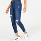 Celebrity Pink Women's High Rise Ankle Skinny Jean Blue Size 5