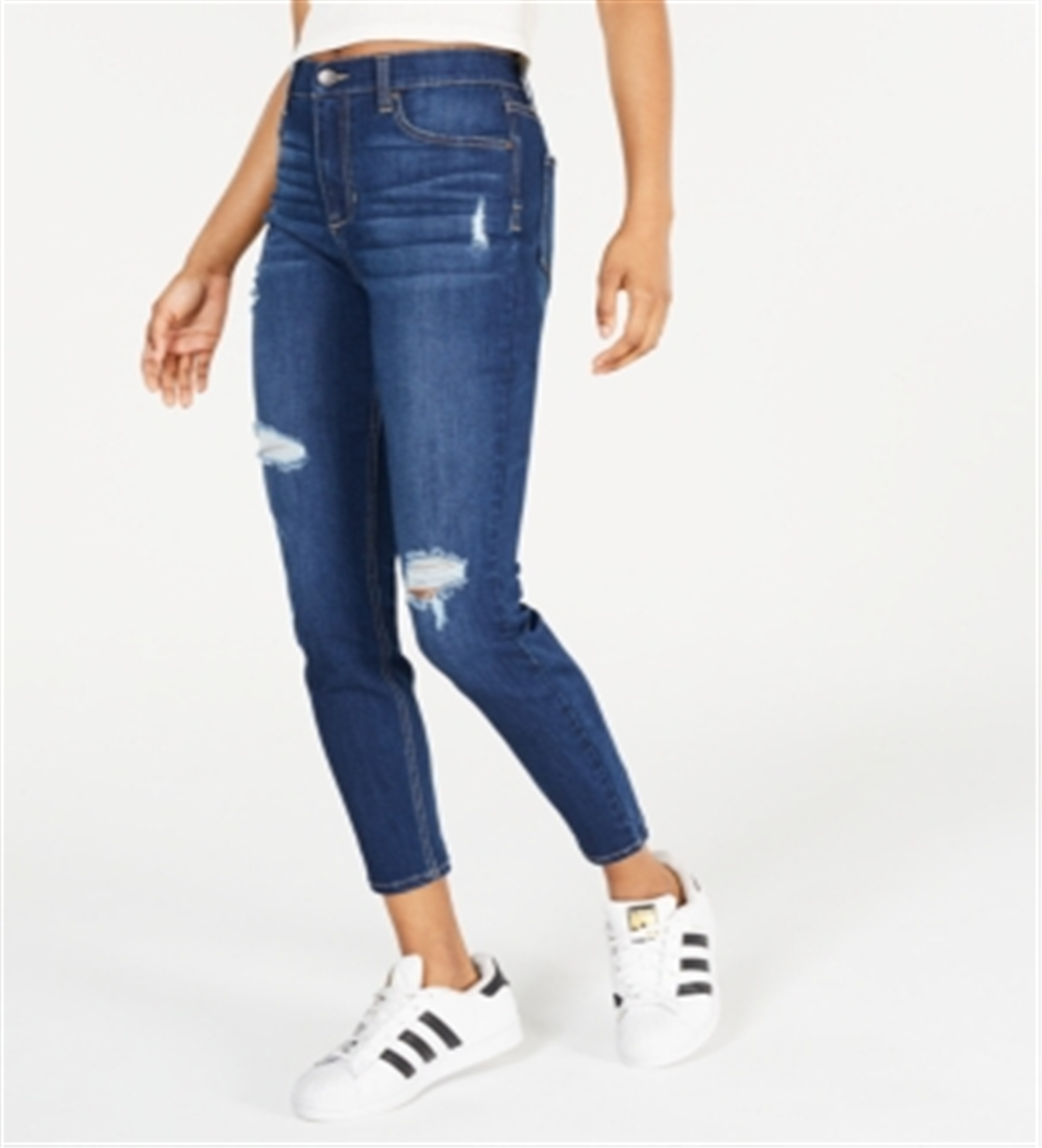 Celebrity Pink Women's High Rise Ankle Skinny Jean Blue Size 5