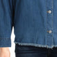 Levi's Women's Long Sleeve Collared Button up Top Blue Size 1X