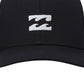 Billabong Men's All Day Logo Embroidered Snapback Hat Black Size Regular
