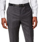 DKNY Men's Dean Modern Fit Tapered Suit Pants Black Size 38X30