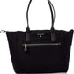 Michael Kors Women's Nylon Kelsey Large Top Black One Size
