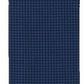 Private Label Men's Rowdy Mini Cotton Printed Pocket Square Blue Size Regular