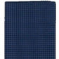 Private Label Men's Rowdy Mini Cotton Printed Pocket Square Blue Size Regular