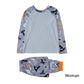 Family Pajamas Women's Set Sleepwear Gray Size L