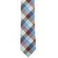 Nautica Men's Plaid Satin Neck Tie Red Size Regular