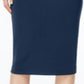 Alfani Women's Below Knee Pencil Skirt Blue Size XS