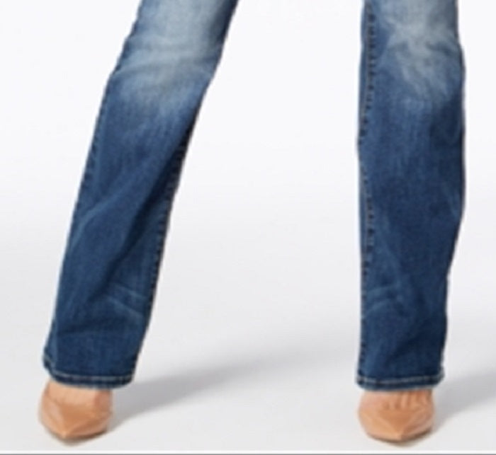 INC International Concepts Women's Bootcut Jeans Blue Size Petite