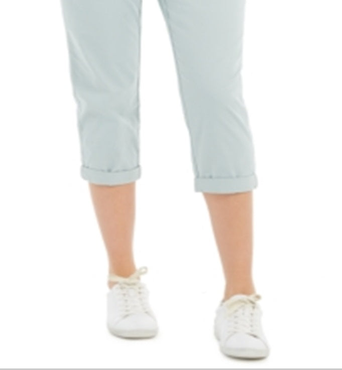 Style & Co Women's Chino Capri Pants Blue Size 6