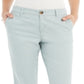 Style & Co Women's Chino Capri Pants Blue Size 6