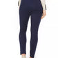 Charter Club Women's Twill Tummy Control Cropped Pants Navy Size 6