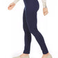 Charter Club Women's Twill Tummy Control Cropped Pants Navy Size 6