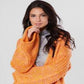 Anns Cottage Women's Bell Sleeves Drapey Cardigan Sweater Yellow Size X-Small